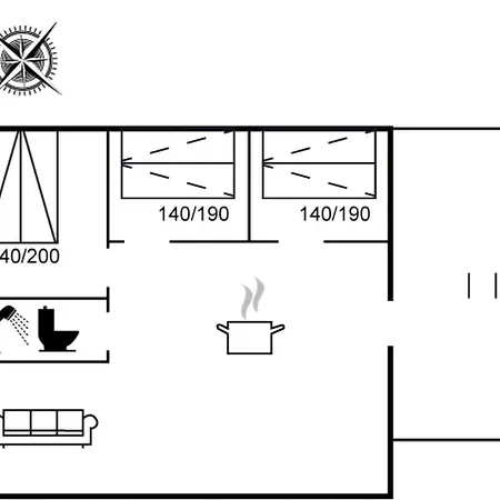 Henna - 550m To The Fjord By Interhome בית נופש